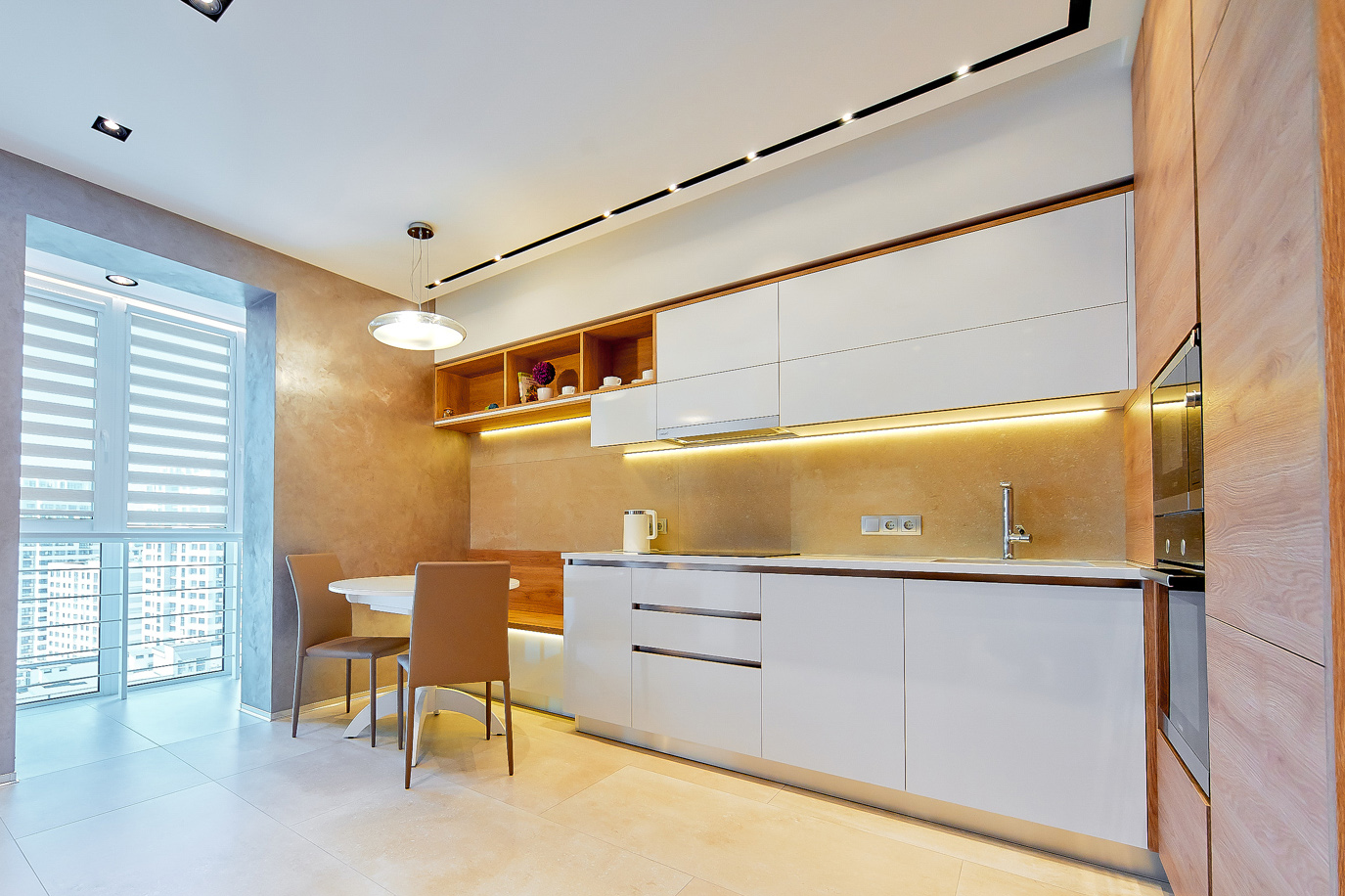 Реализация дизайна интерьера 1-комнатной квартиры