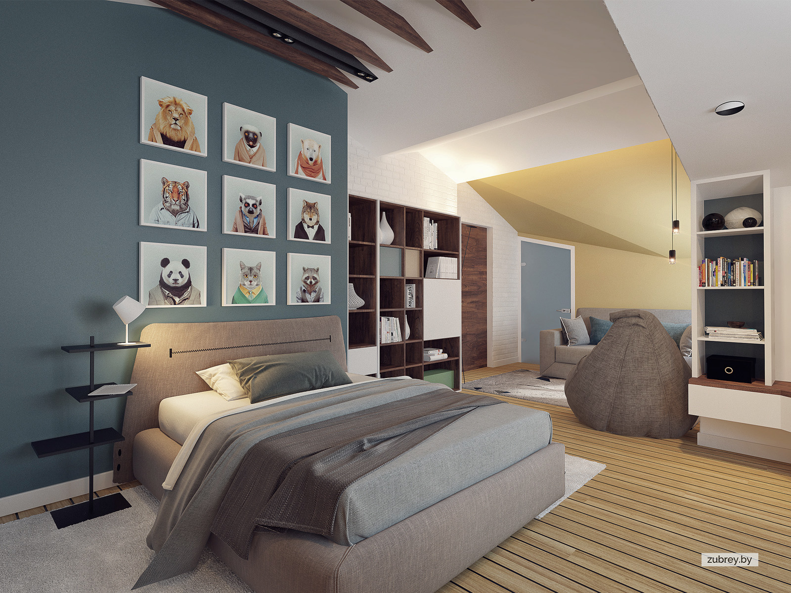 Детская мальчика 12 лет, 3 этаж 