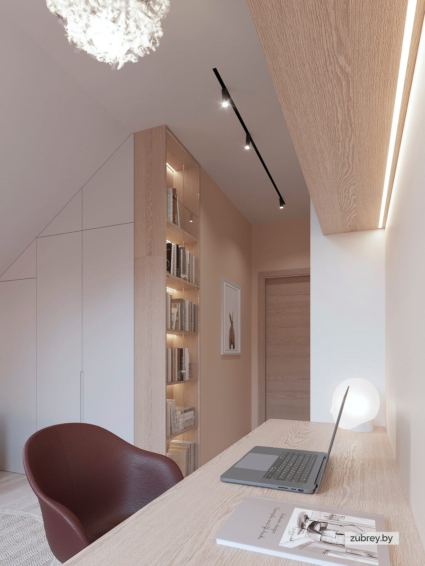 Комната девочки 5+ лет, 2 этаж 