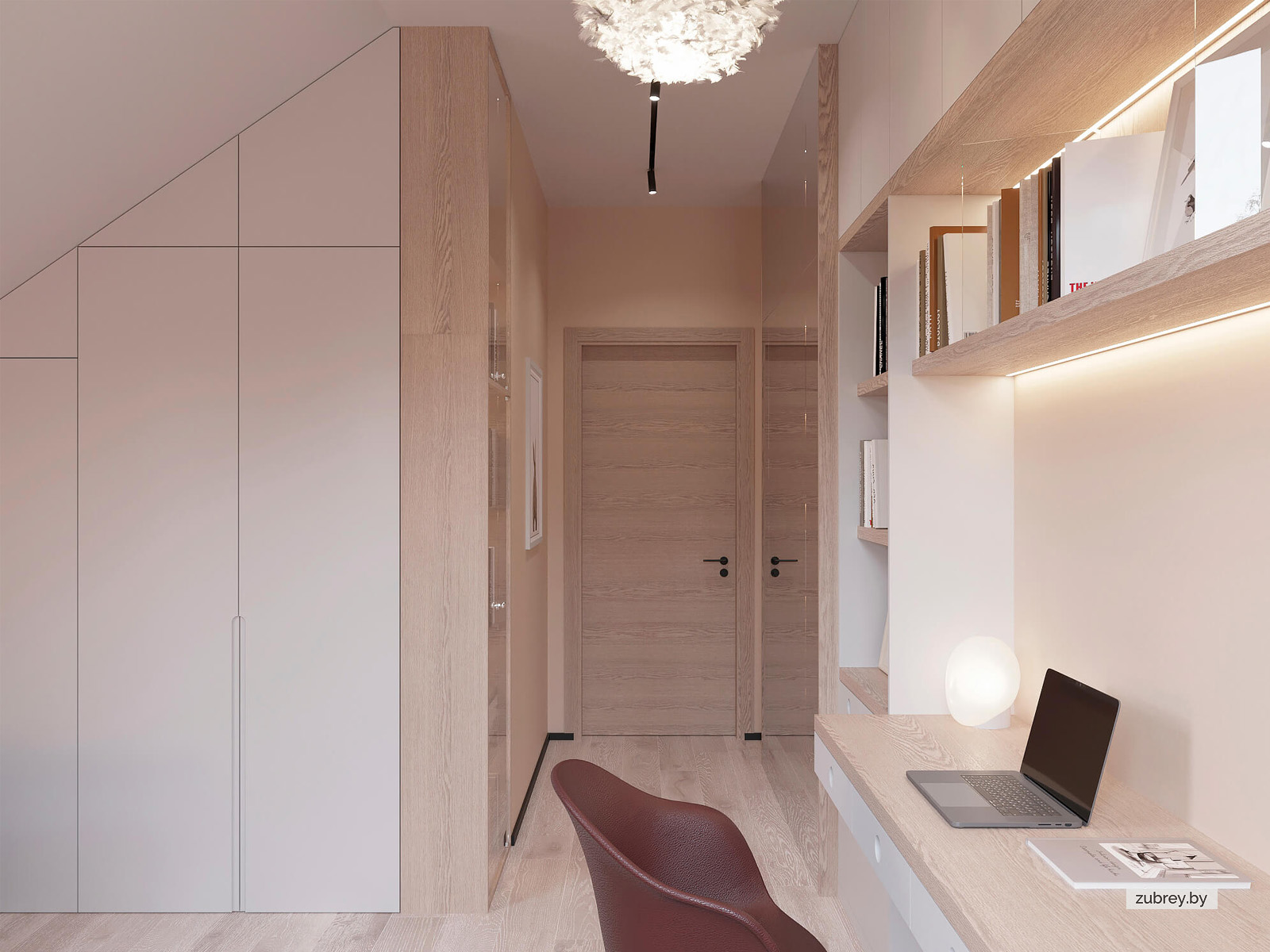 Комната девочки 5+ лет, 2 этаж 