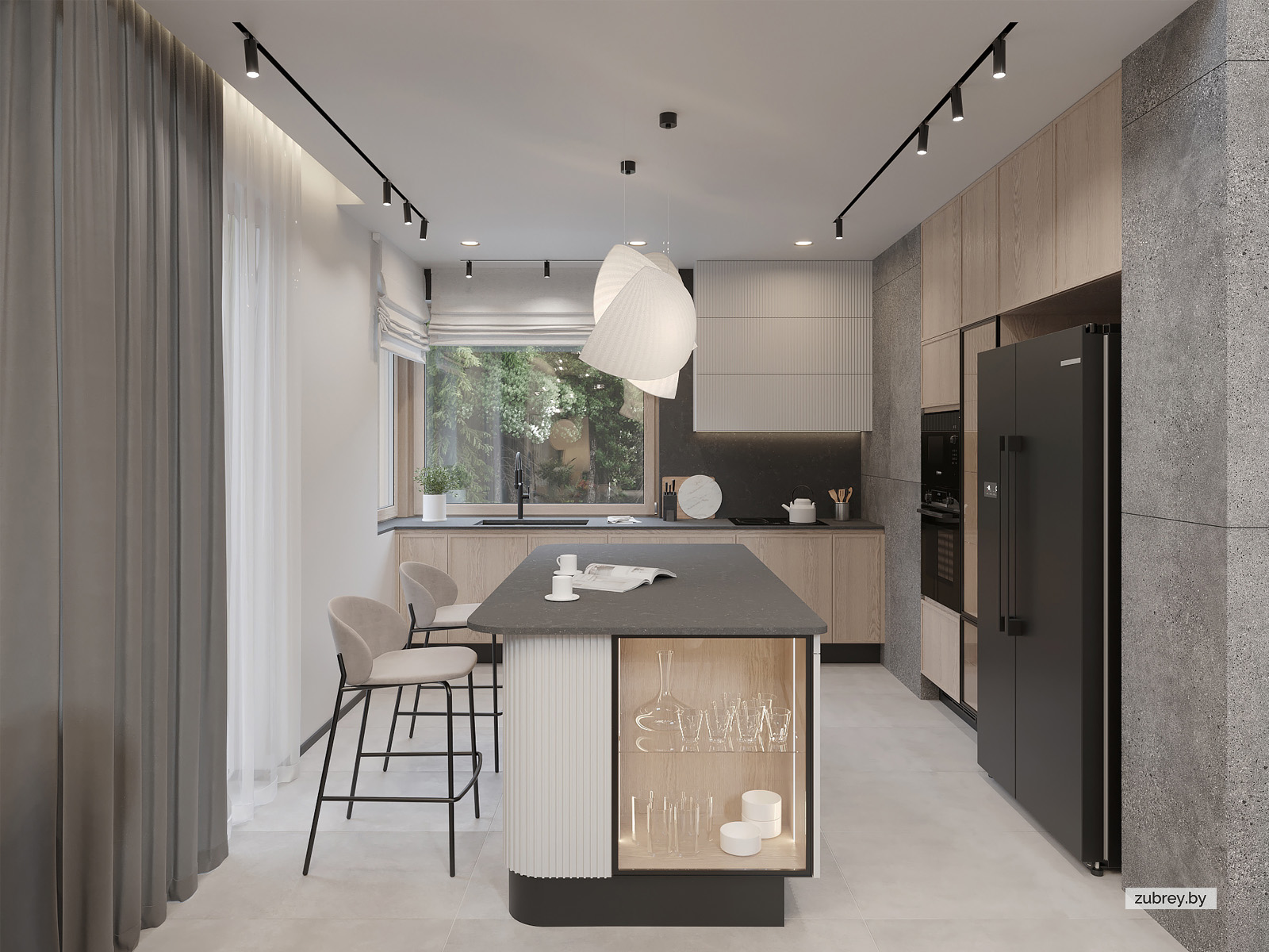 Кухня, 1 этаж 