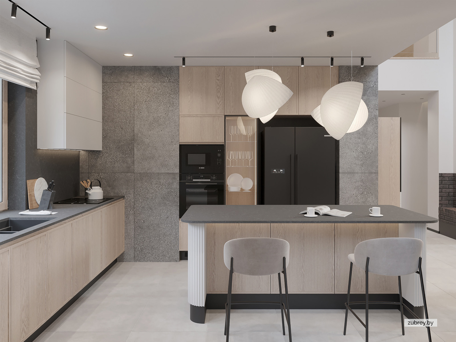 Кухня, 1 этаж 