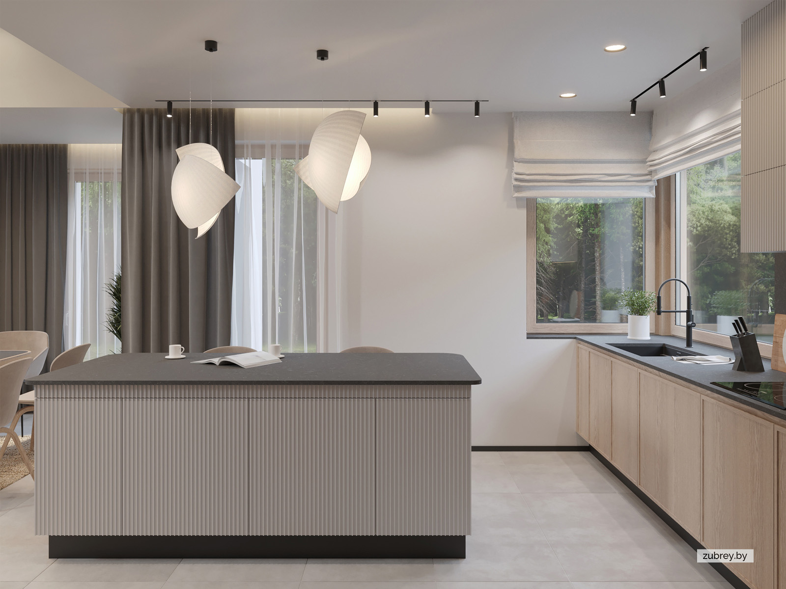 Кухня, 1 этаж 