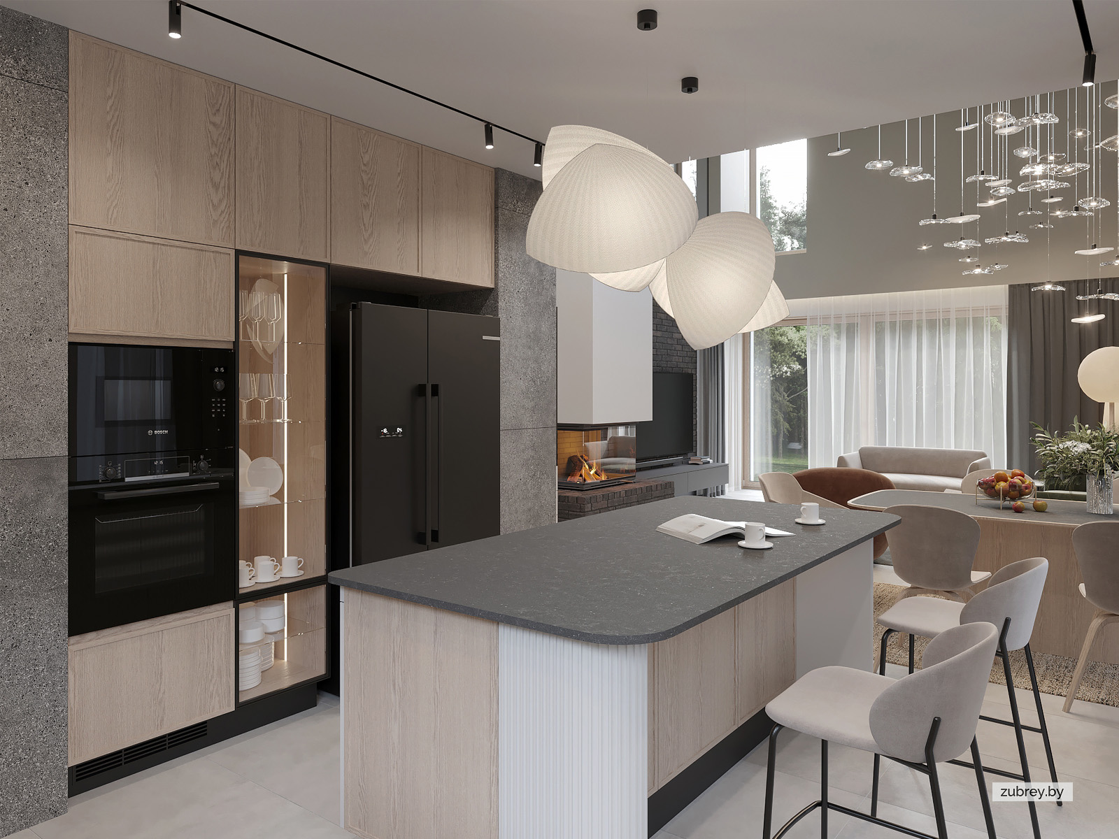 Кухня, 1 этаж 