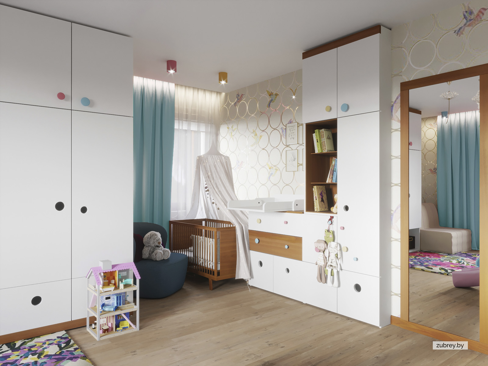 Комната девочки, 2 этаж