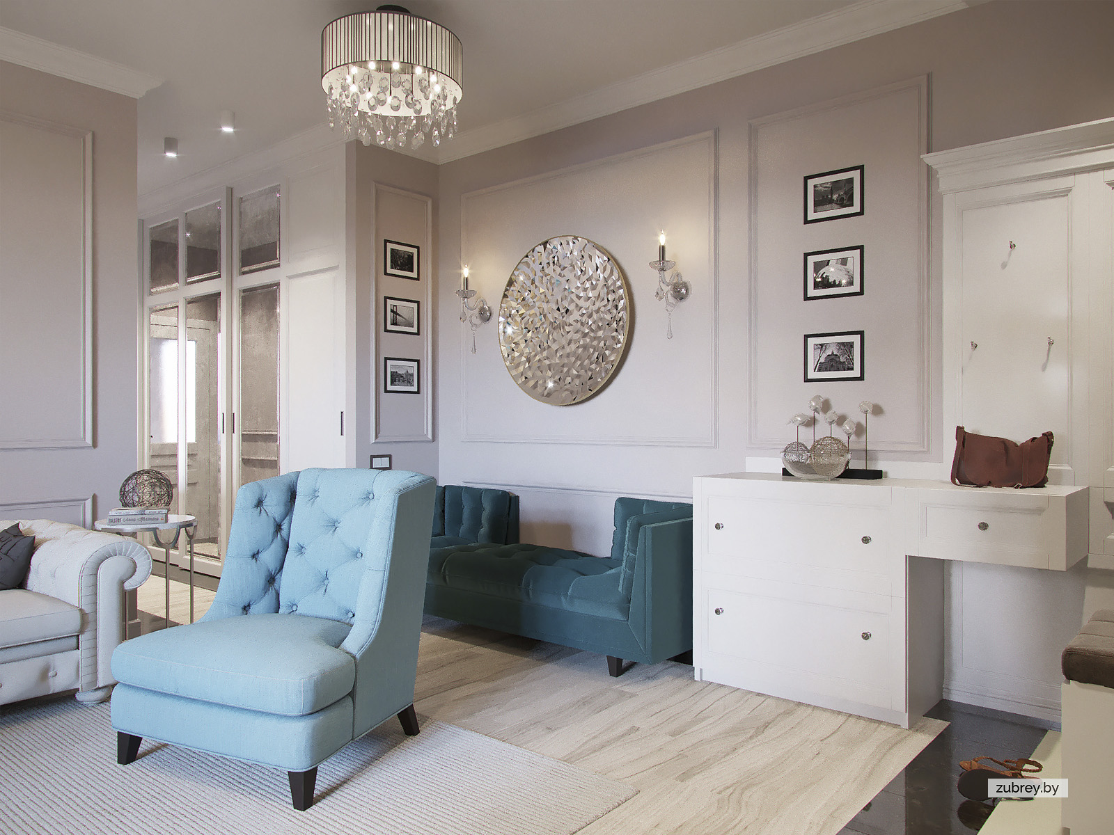 Гостиная-кухня