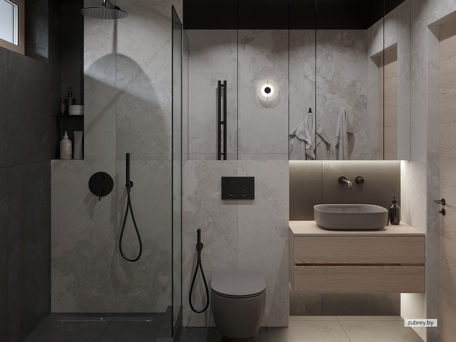 Гостевой с-узел, 1 этаж