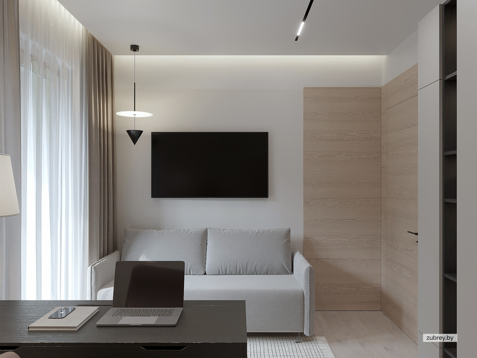 Кабинет, 1 этаж 