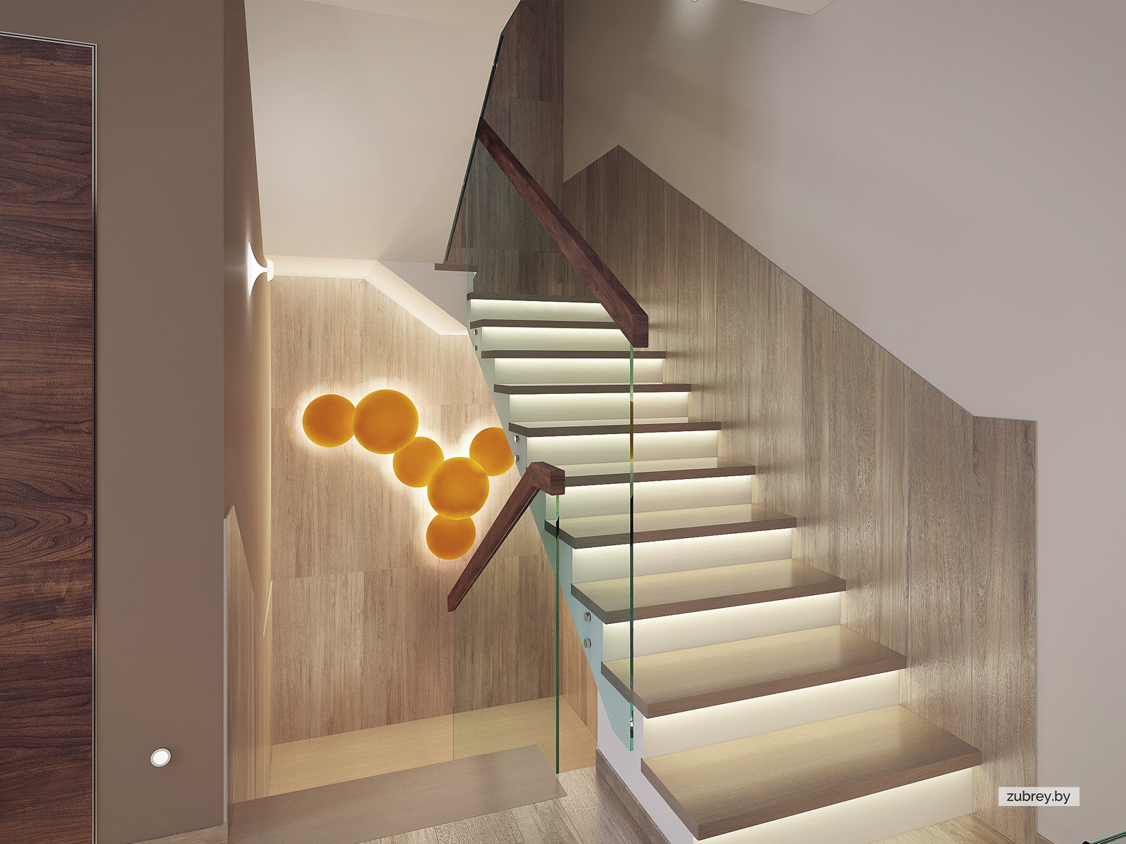 Коридор, лестница, 2 этаж 