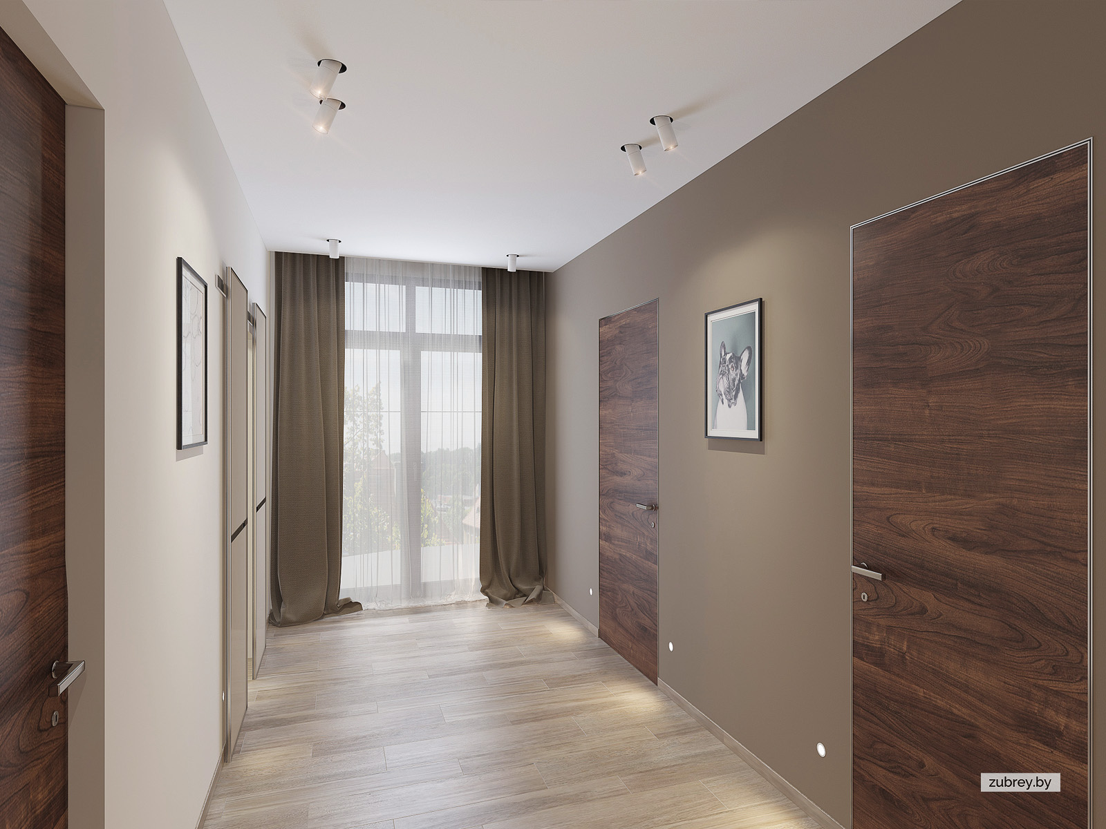 Коридор, лестница, 2 этаж 