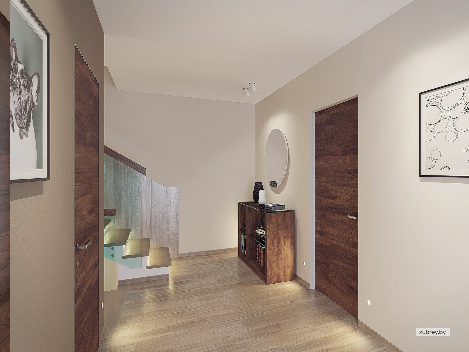 Коридор, лестница, 2 этаж 