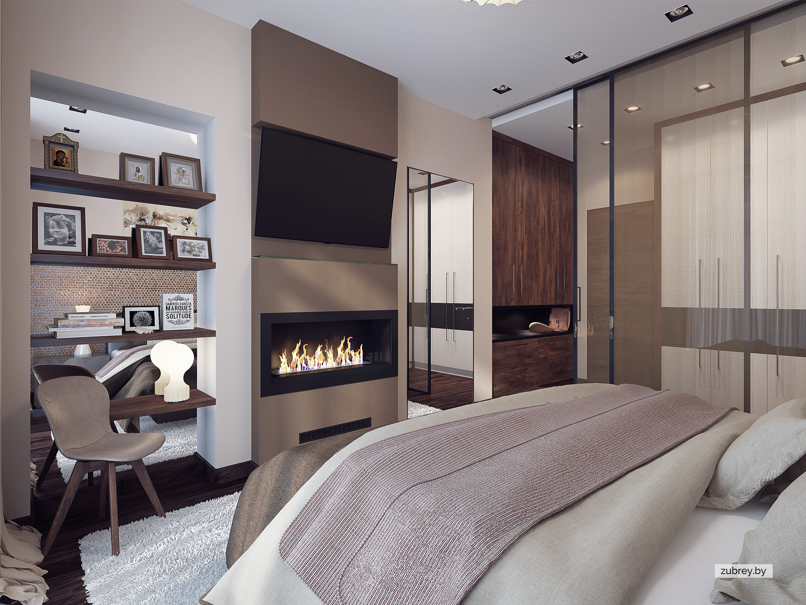 Хозяйская спальня, 2 этаж 