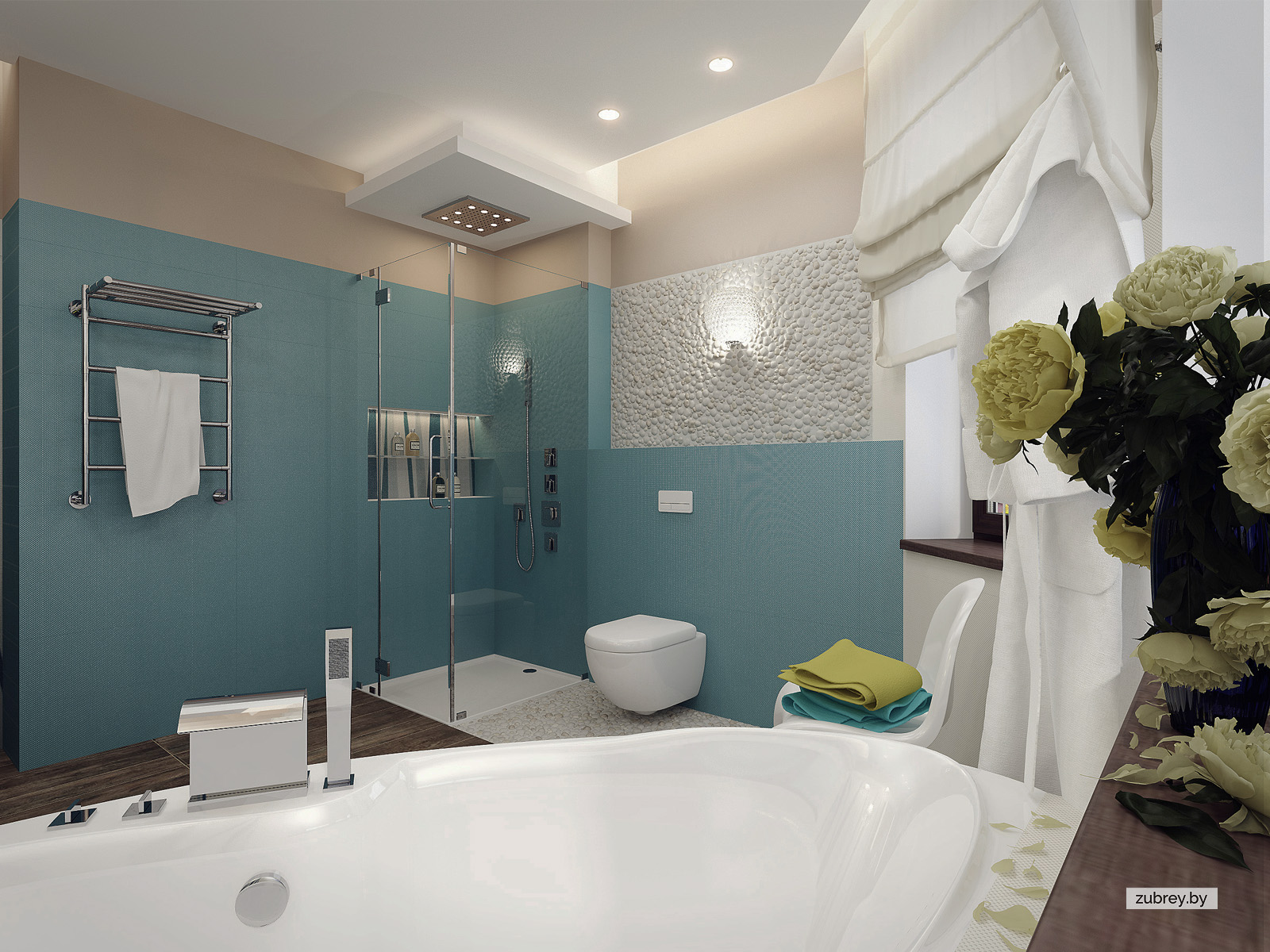 Ванная, 2 этаж 