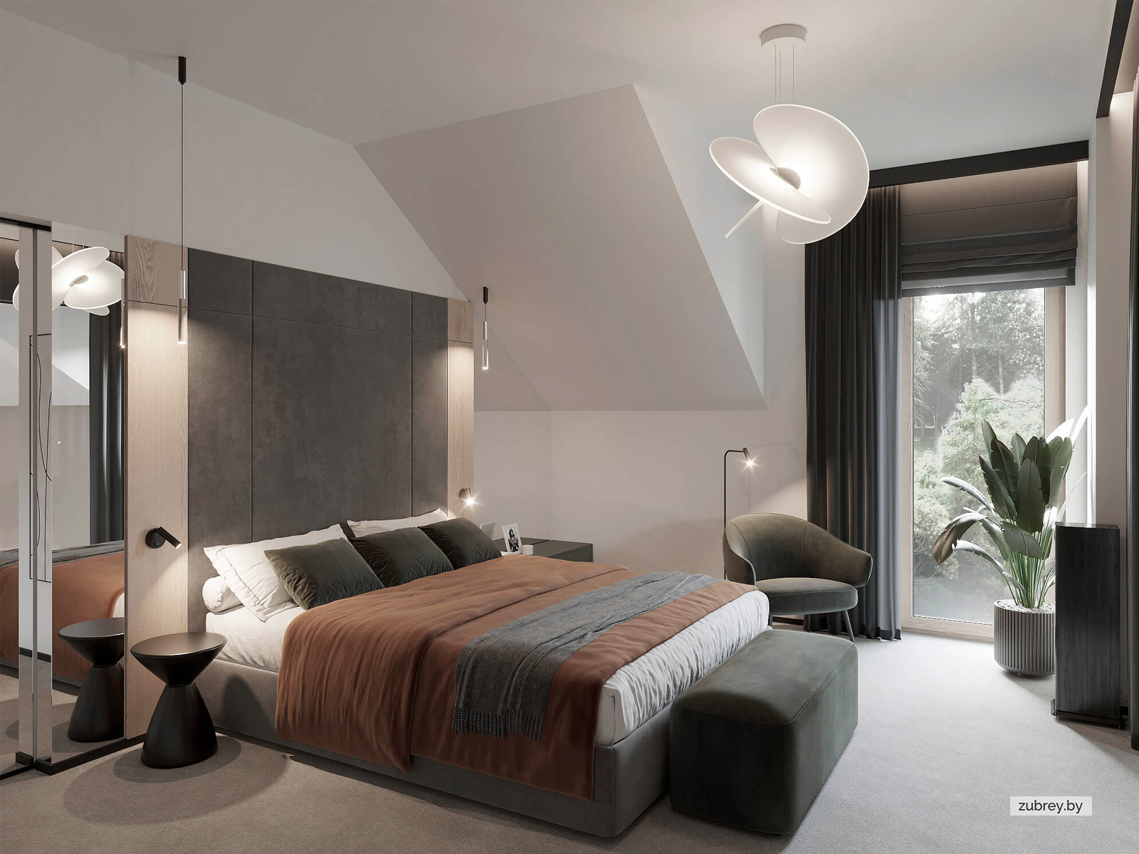 Хозяйская спальня, 2 этаж 