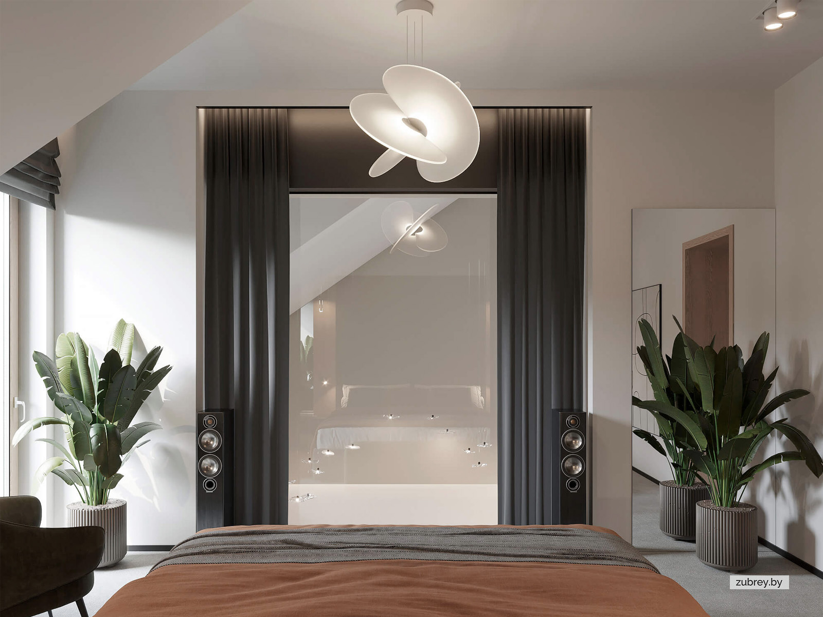 Хозяйская спальня, 2 этаж 