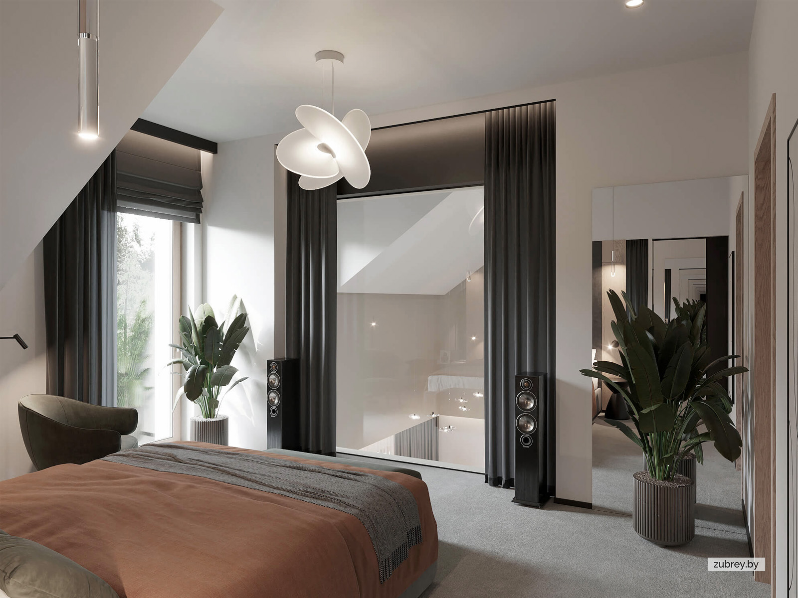 Хозяйская спальня, 2 этаж 