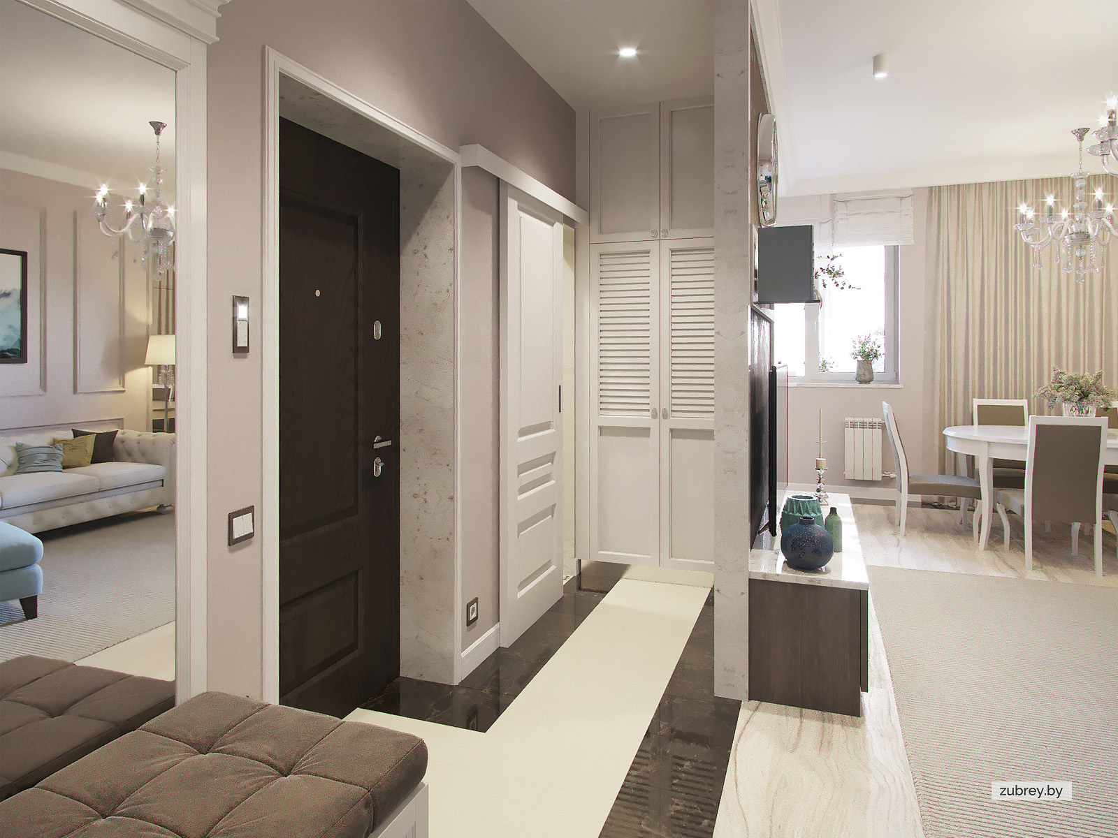 Гостиная-кухня