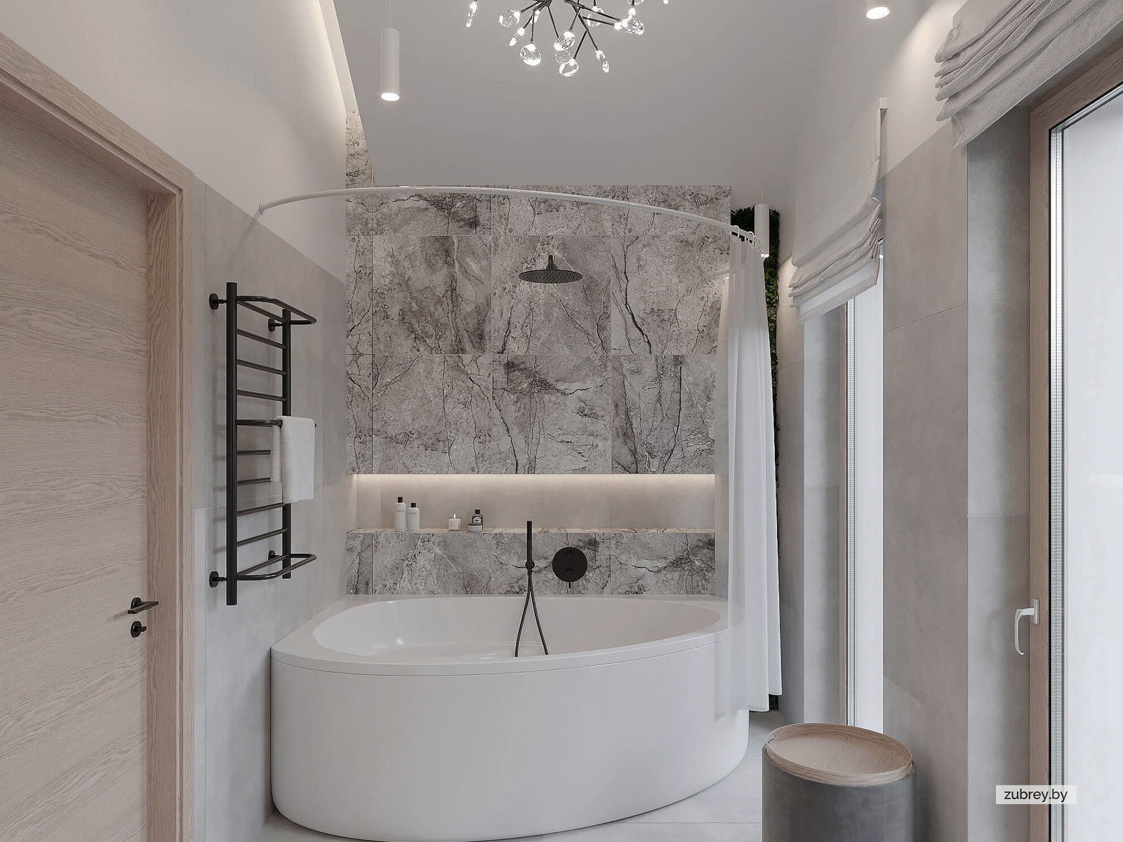 Ванная, 2 этаж 