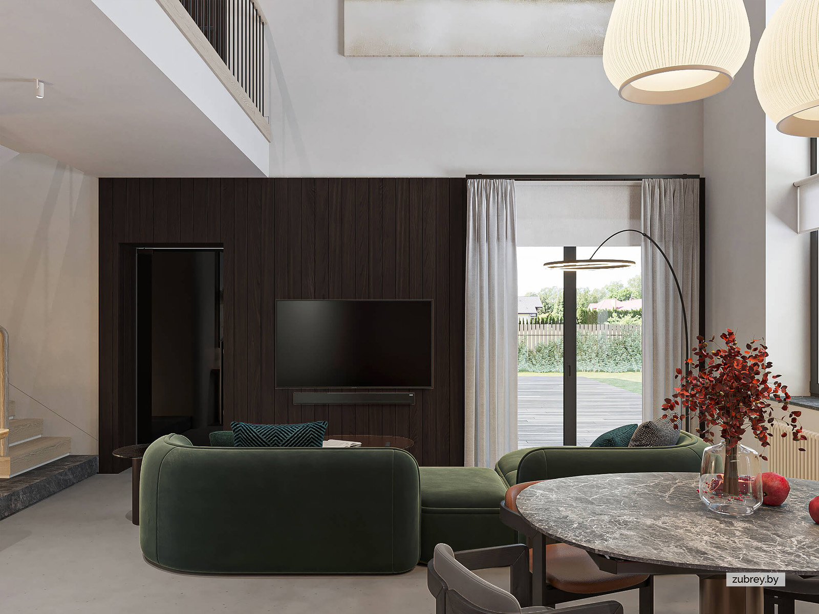 Гостиная-кухня