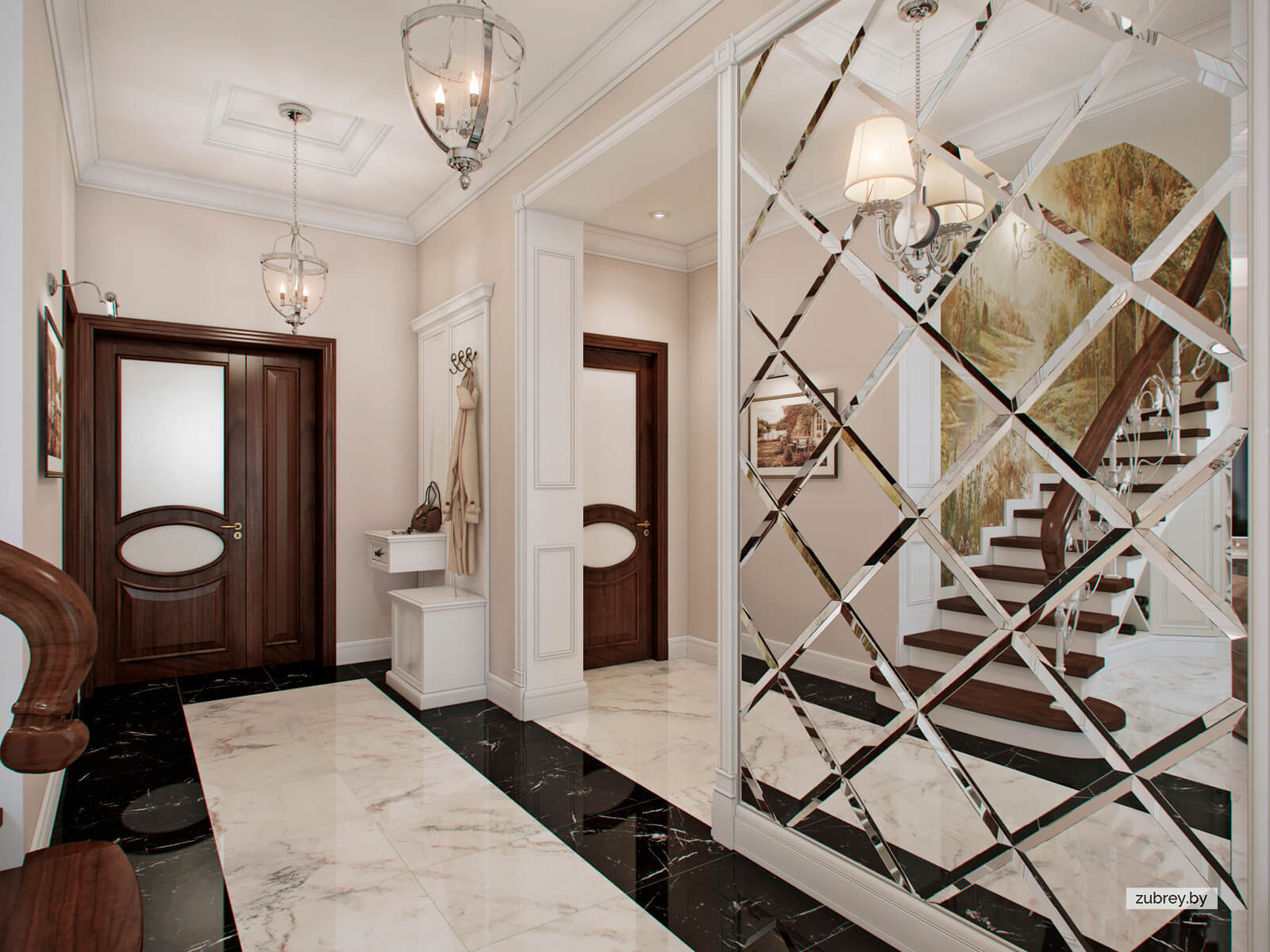 Кухня-гостиная, 1 этаж