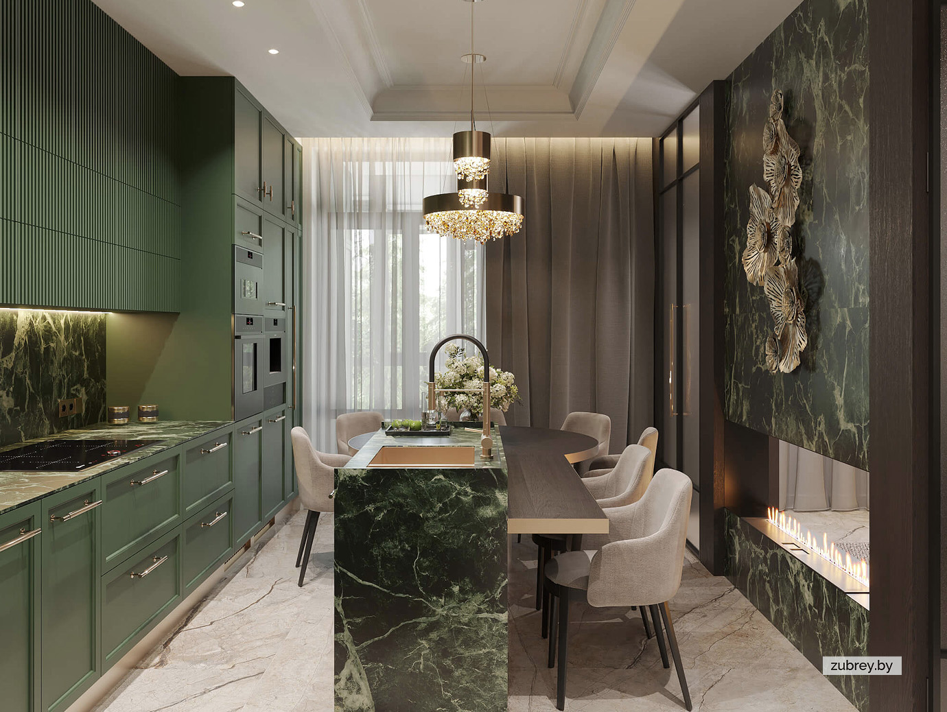 Кухня-столовая