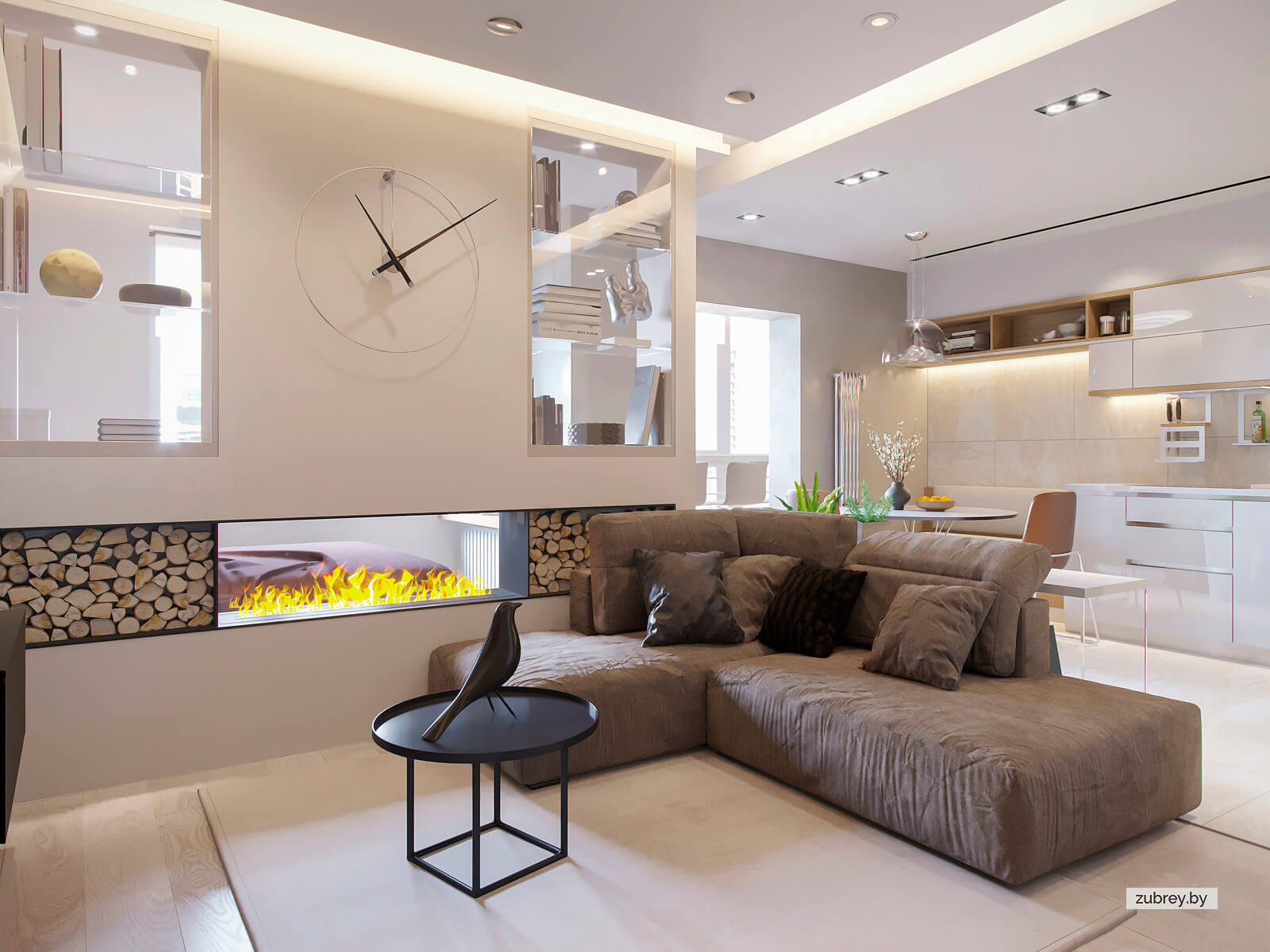 Кухня-гостиная