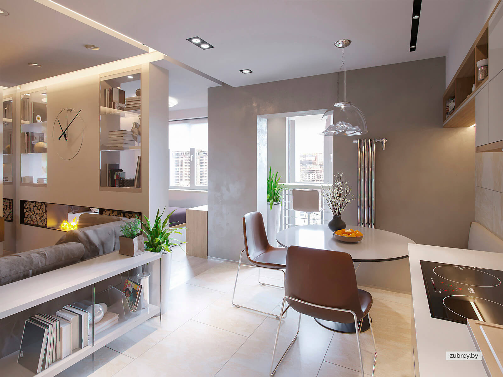 Кухня-гостиная