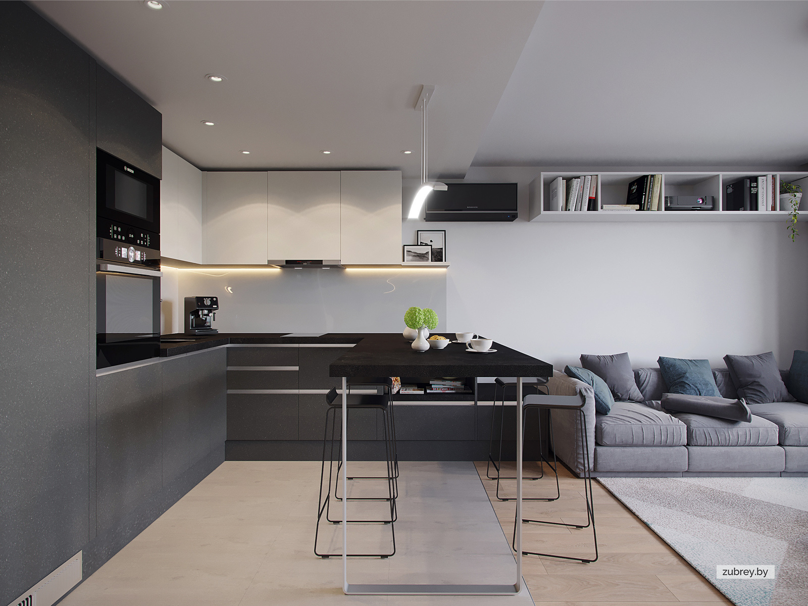 Кухня-гостиная