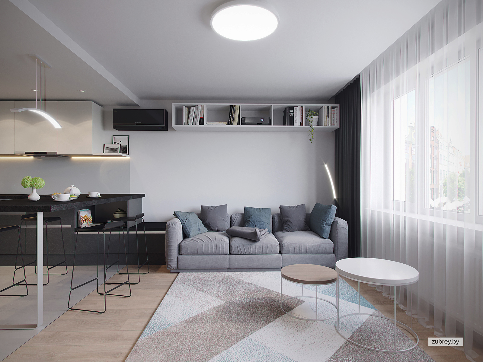 Кухня-гостиная