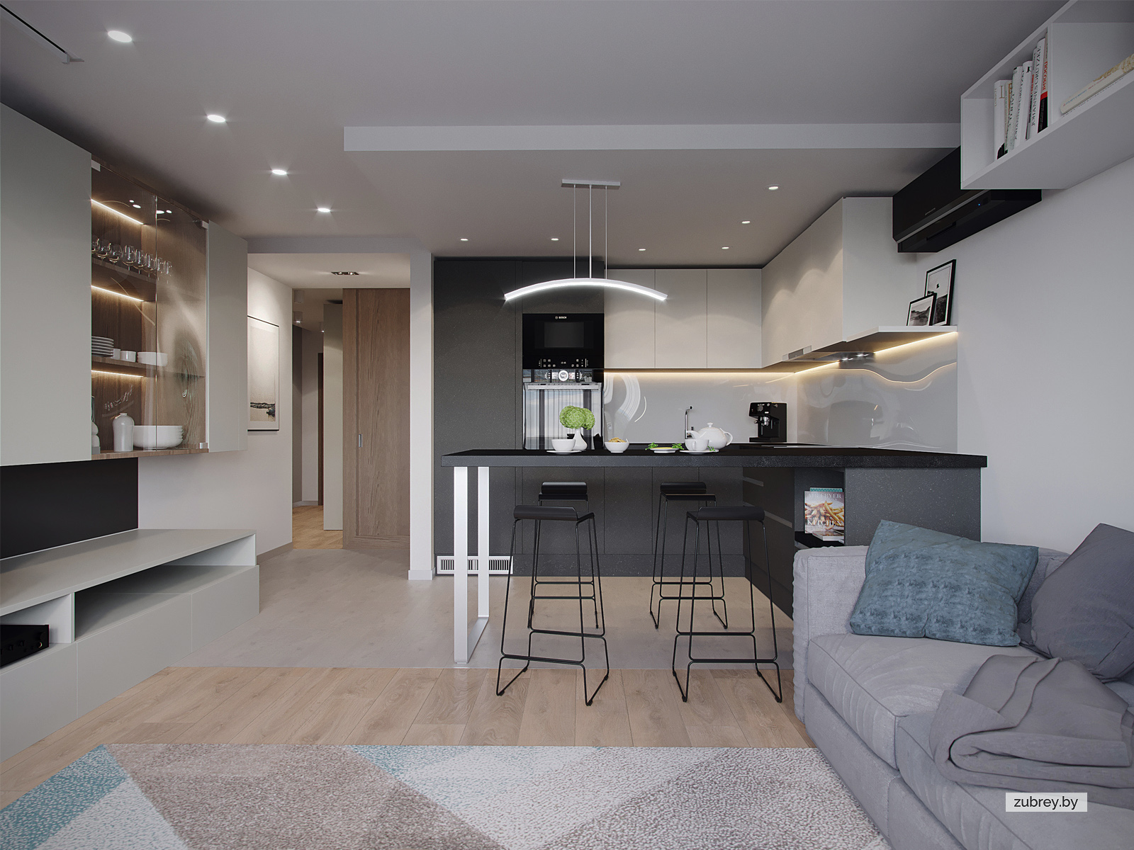 Кухня-гостиная