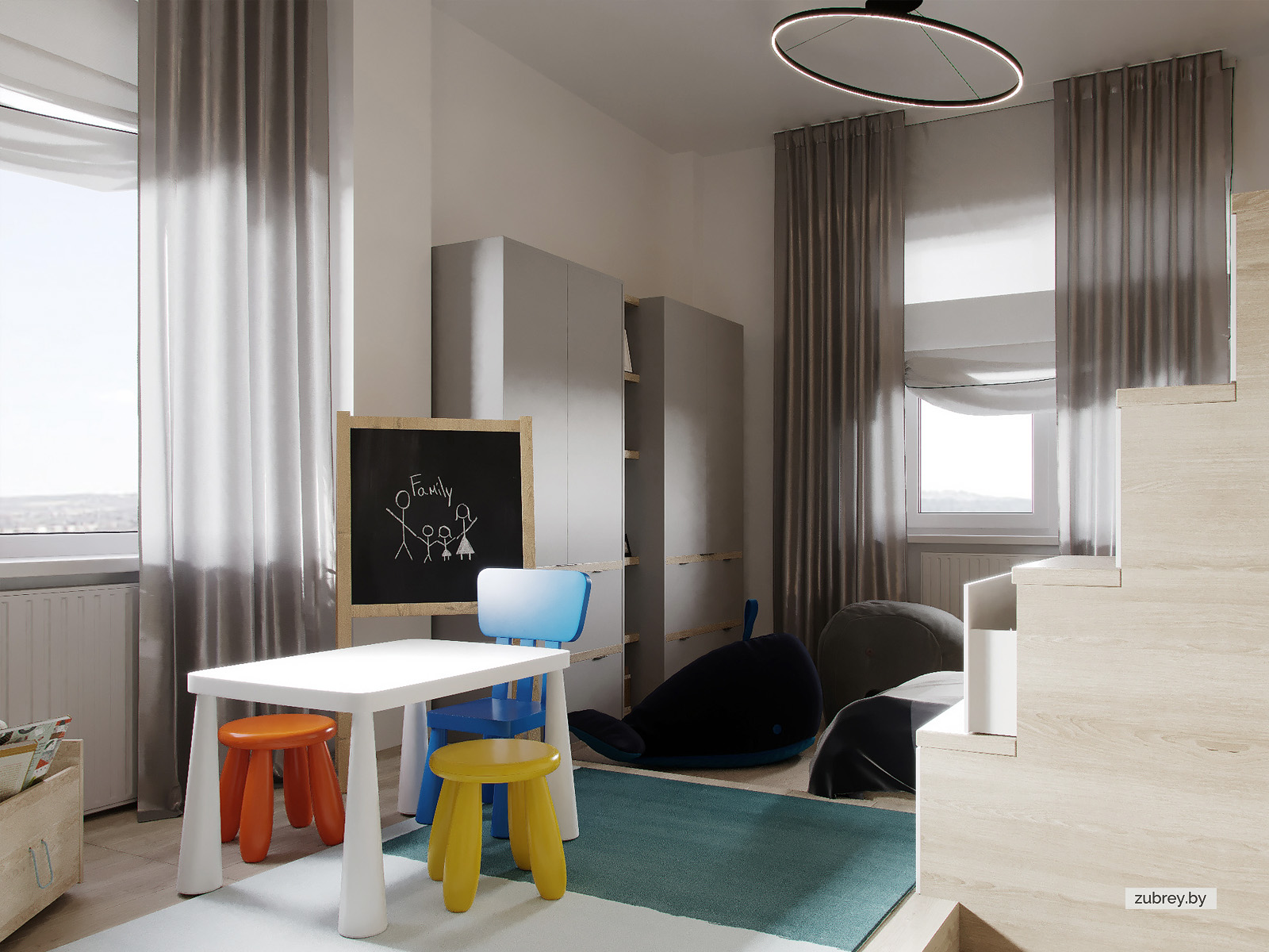 Детская 2 мальчиков 5+ лет