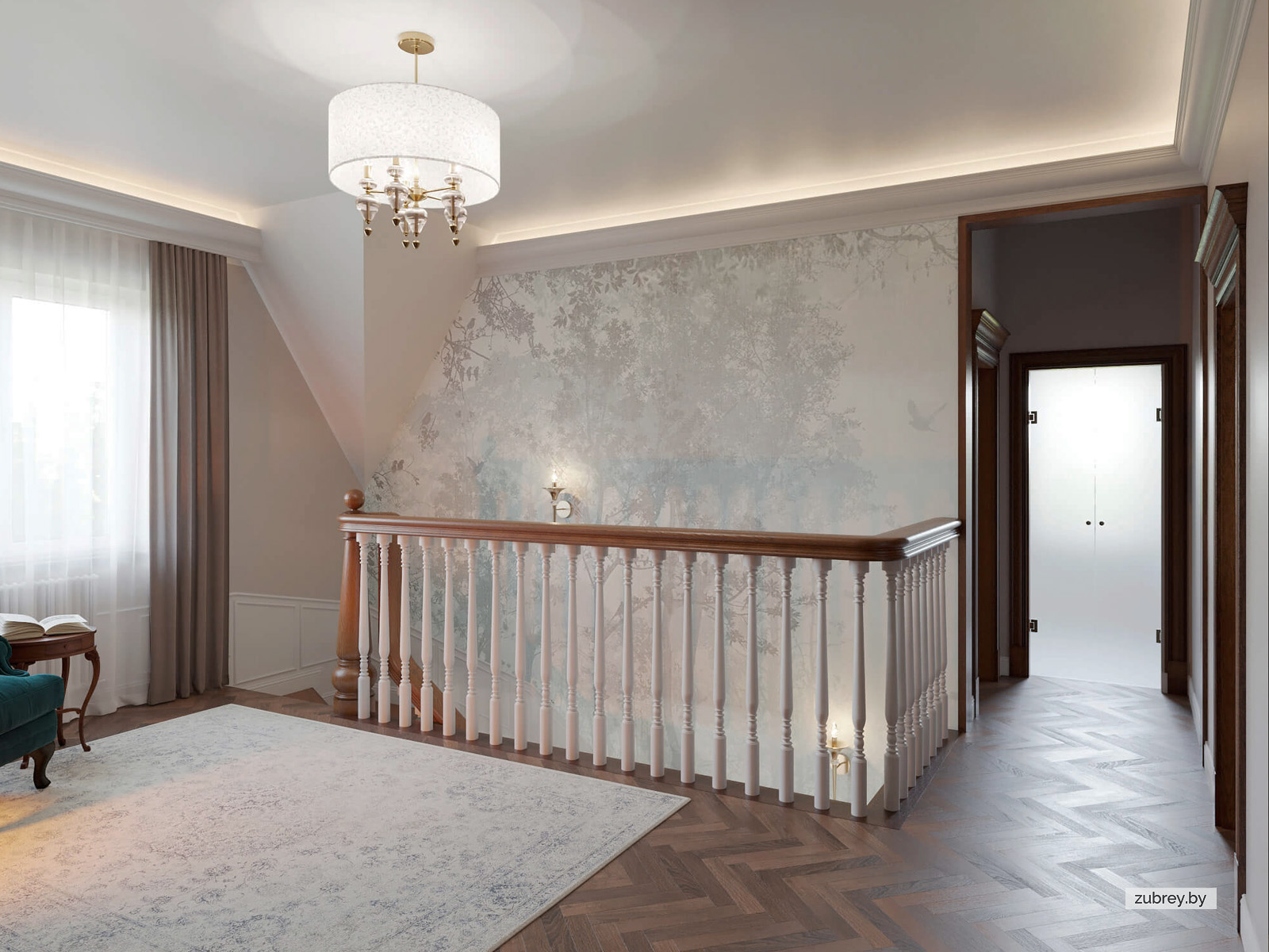 Коридор 2-го этажа