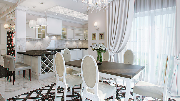 Дизайн жилых интерьеров  