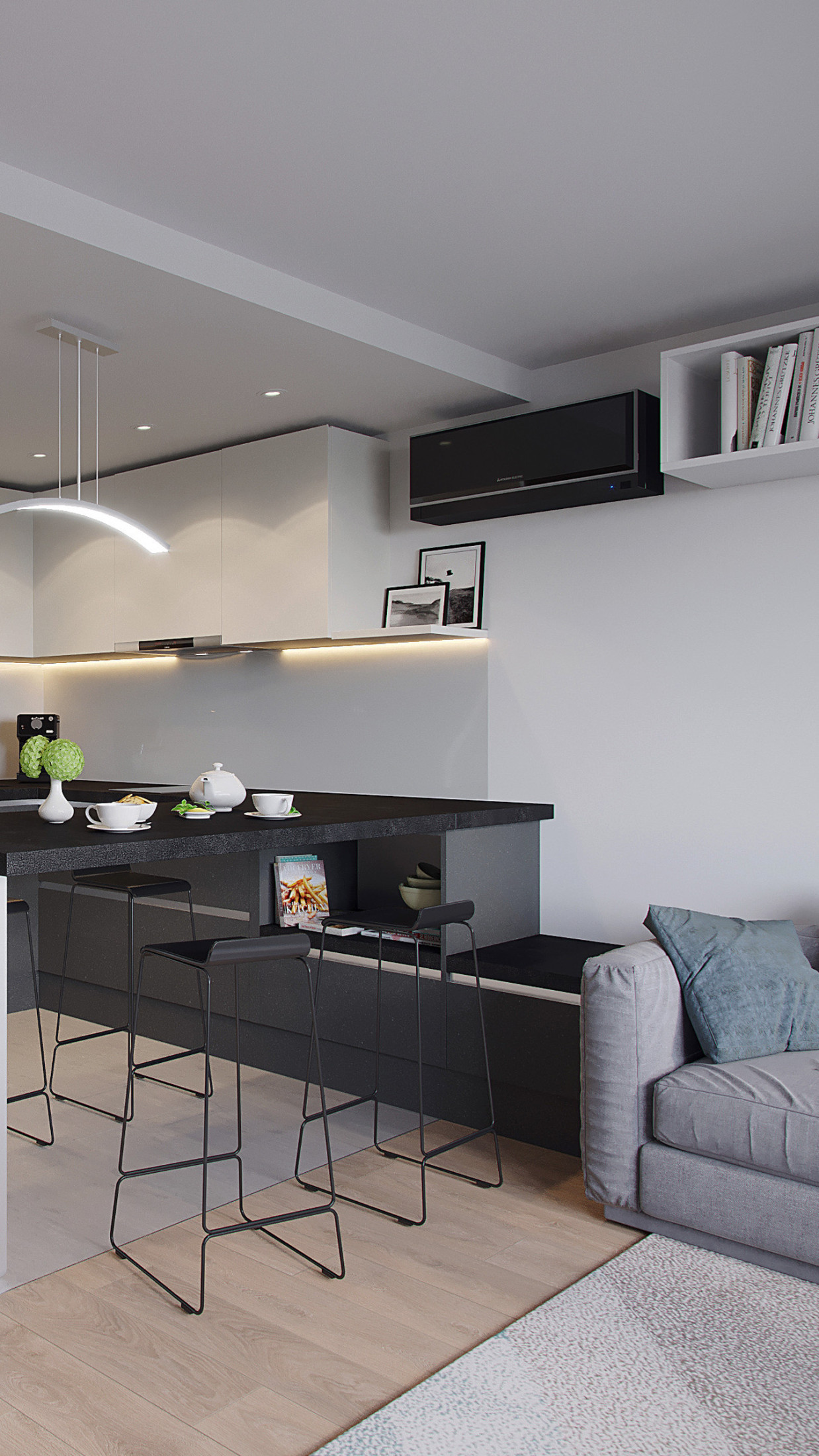 Кухня-гостиная