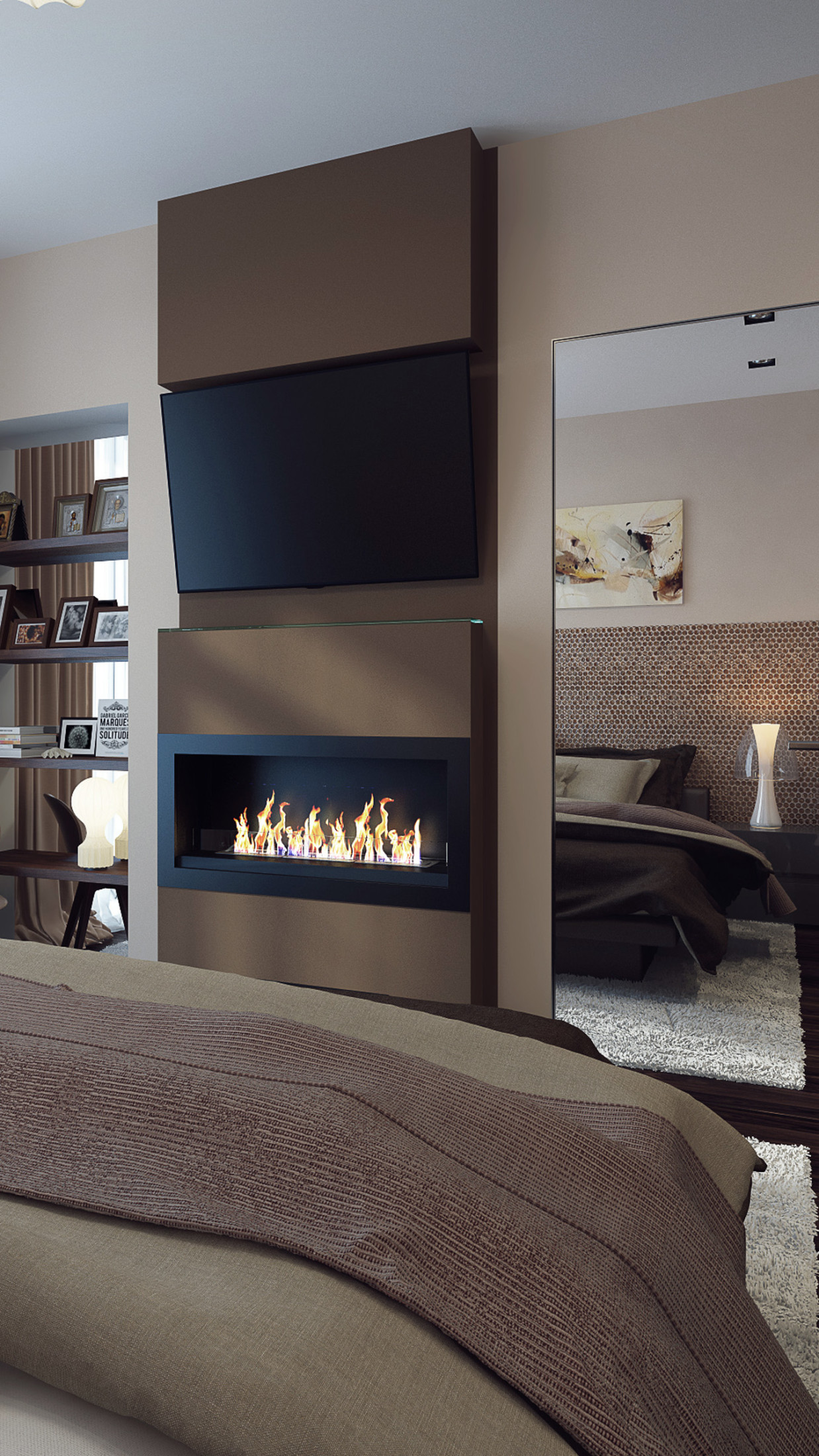 Хозяйская спальня, 1 этаж 