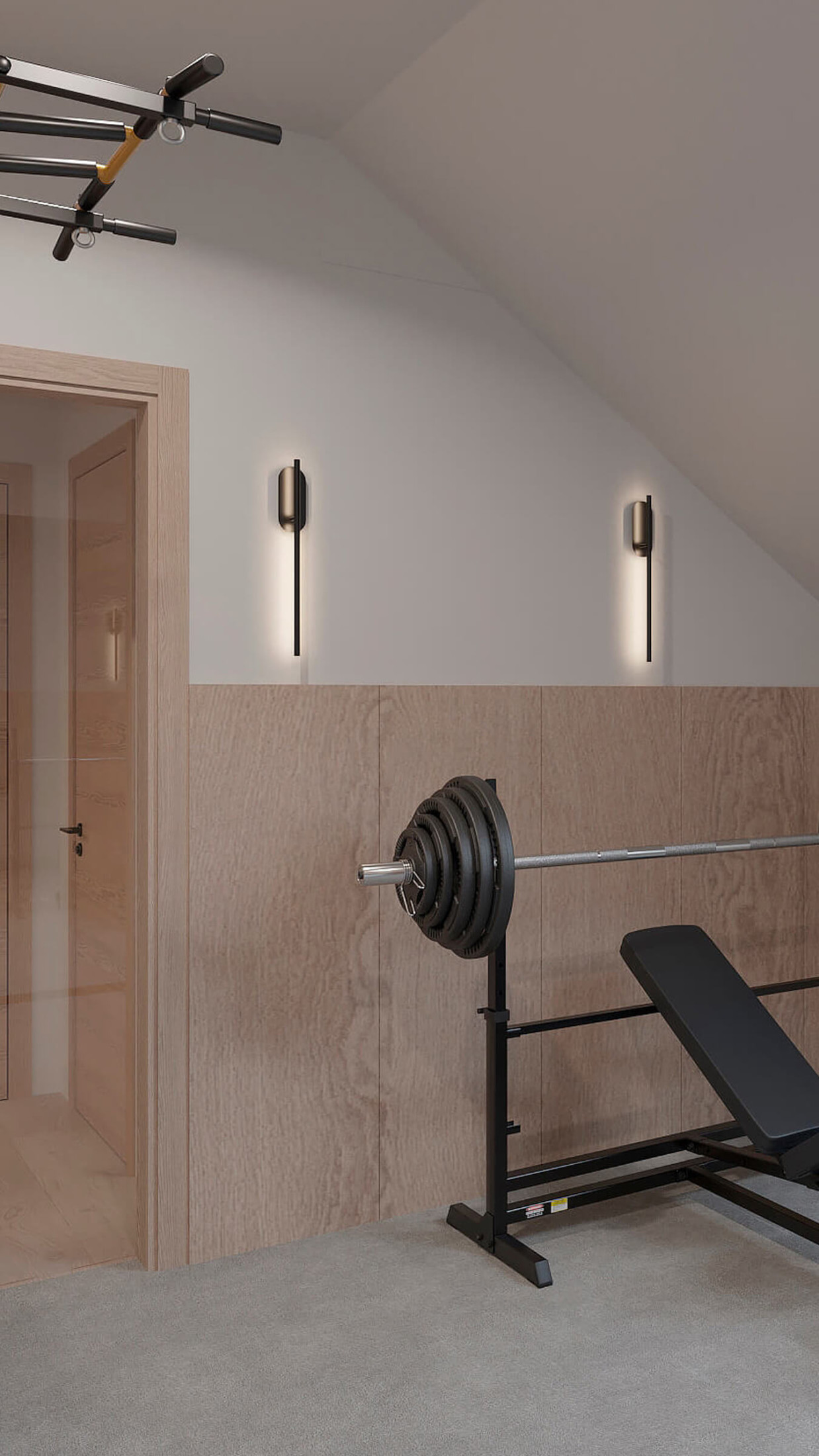 Тренажёрная комната, 2 этаж 