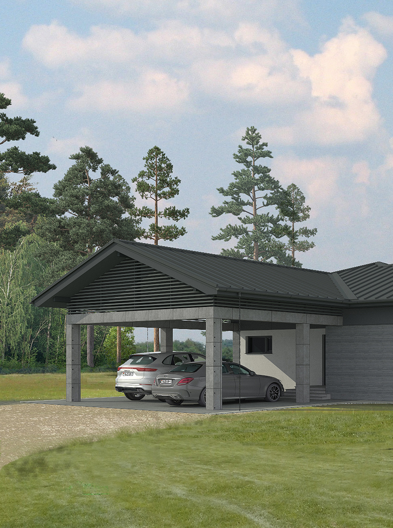 Проект дома Болойс, 205 м2