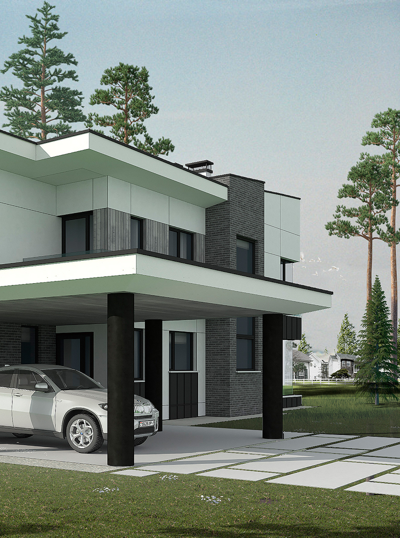 Проект дома Добрин, 210 м2