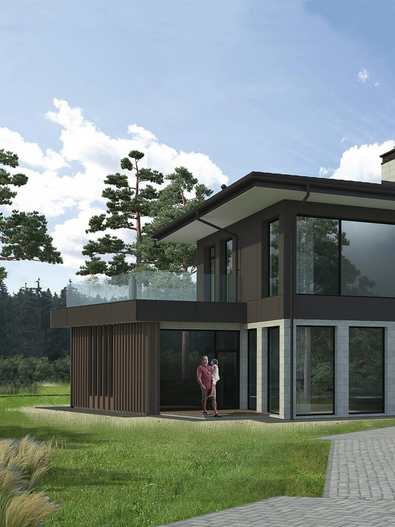 Проект дома Ельно, 251 м2