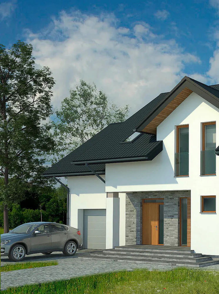 Проект дома Густат, 217 м2