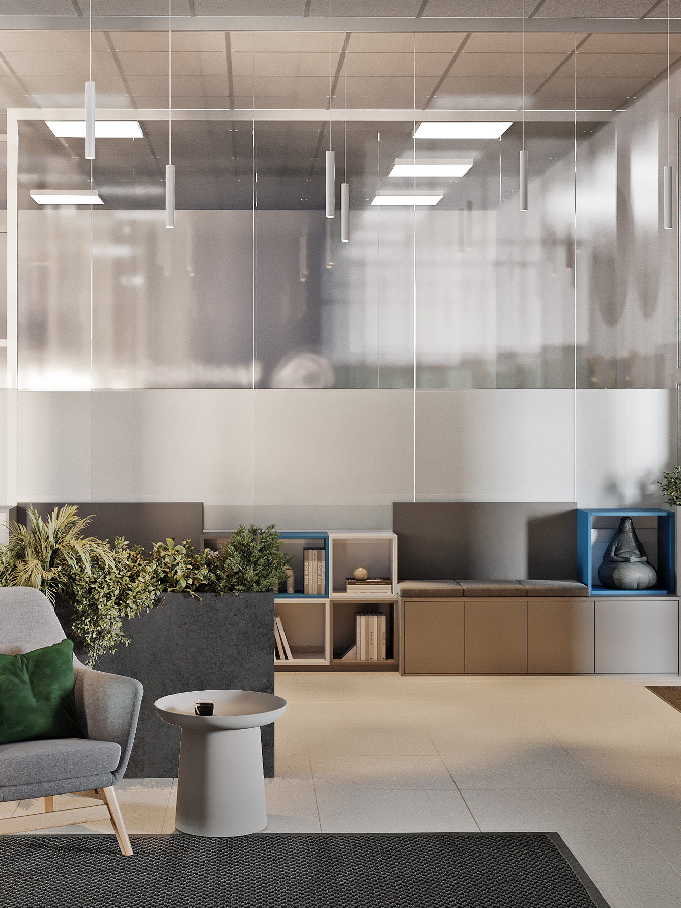 Хоумстейджинг офиса IT компании 95 м2, Минск