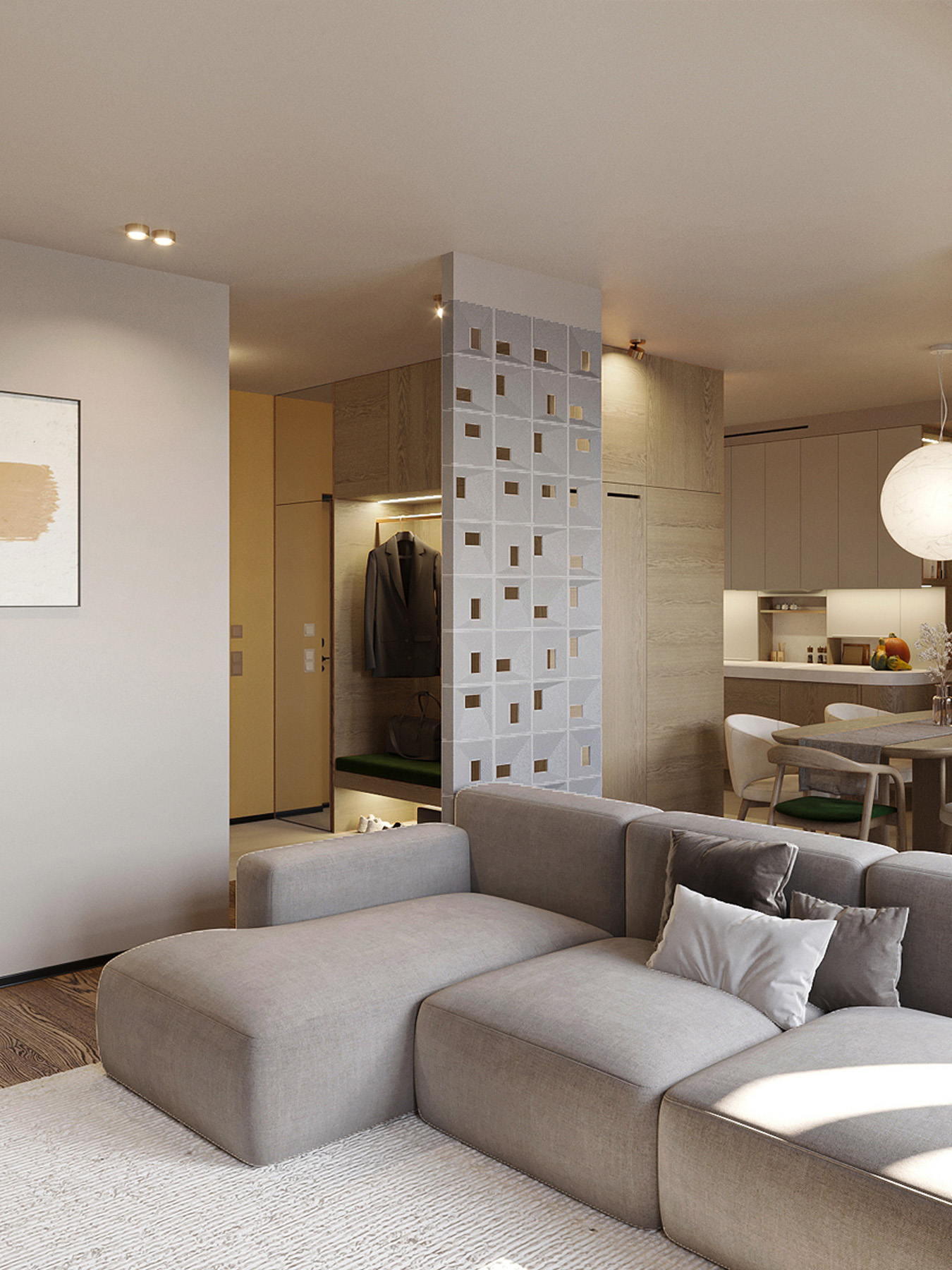 Квартира 85 м2,<br>ЖК Левада, Минск<br> #DZ_Lev