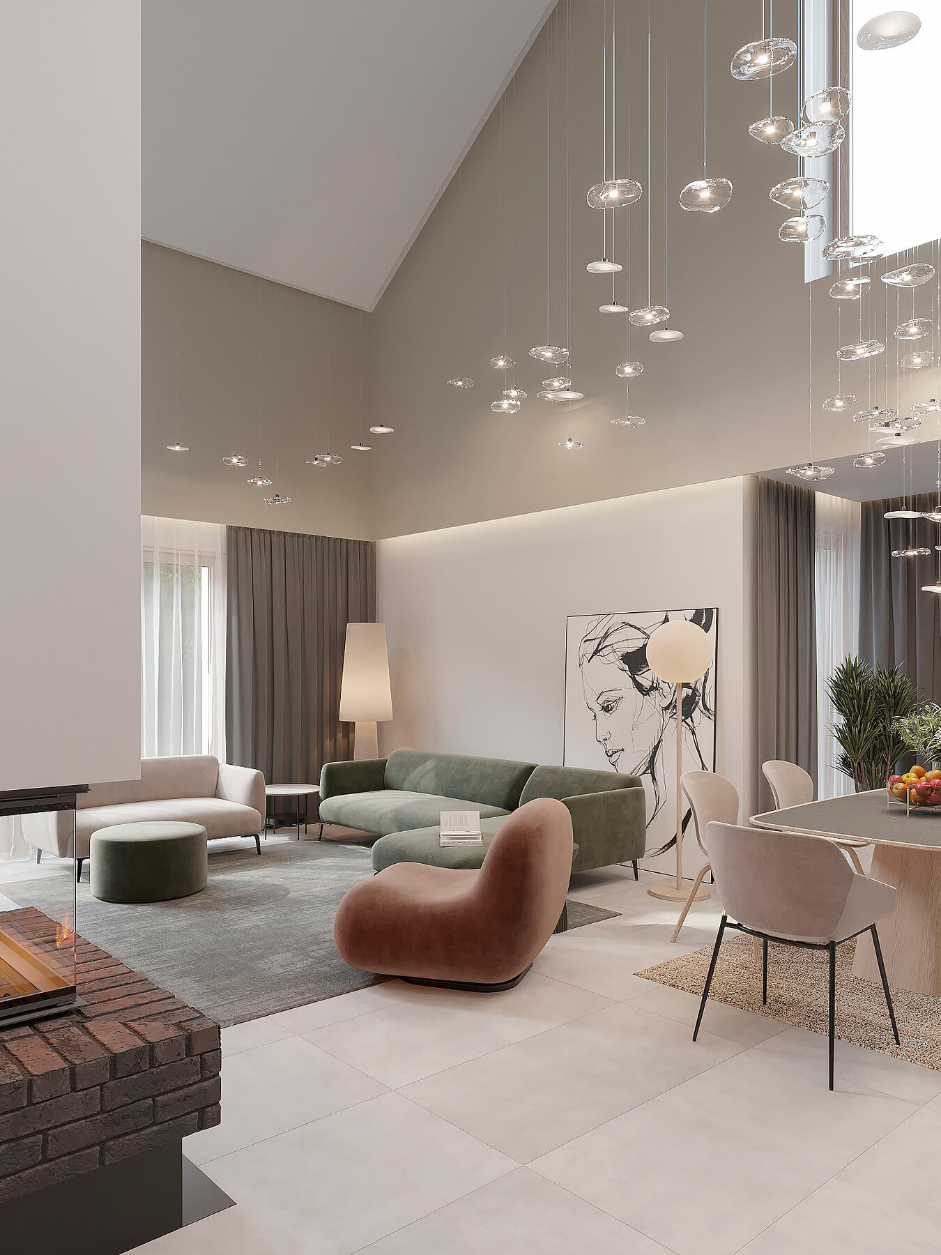 Двухэтажный дом, 217 м2, Водолей