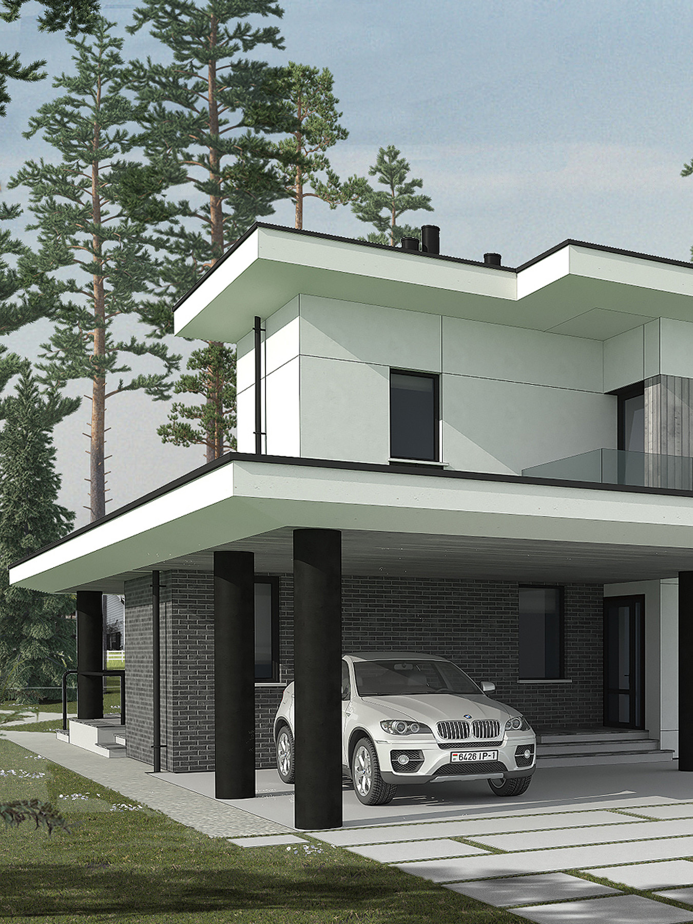 Проект дома Добрин, 210 м2