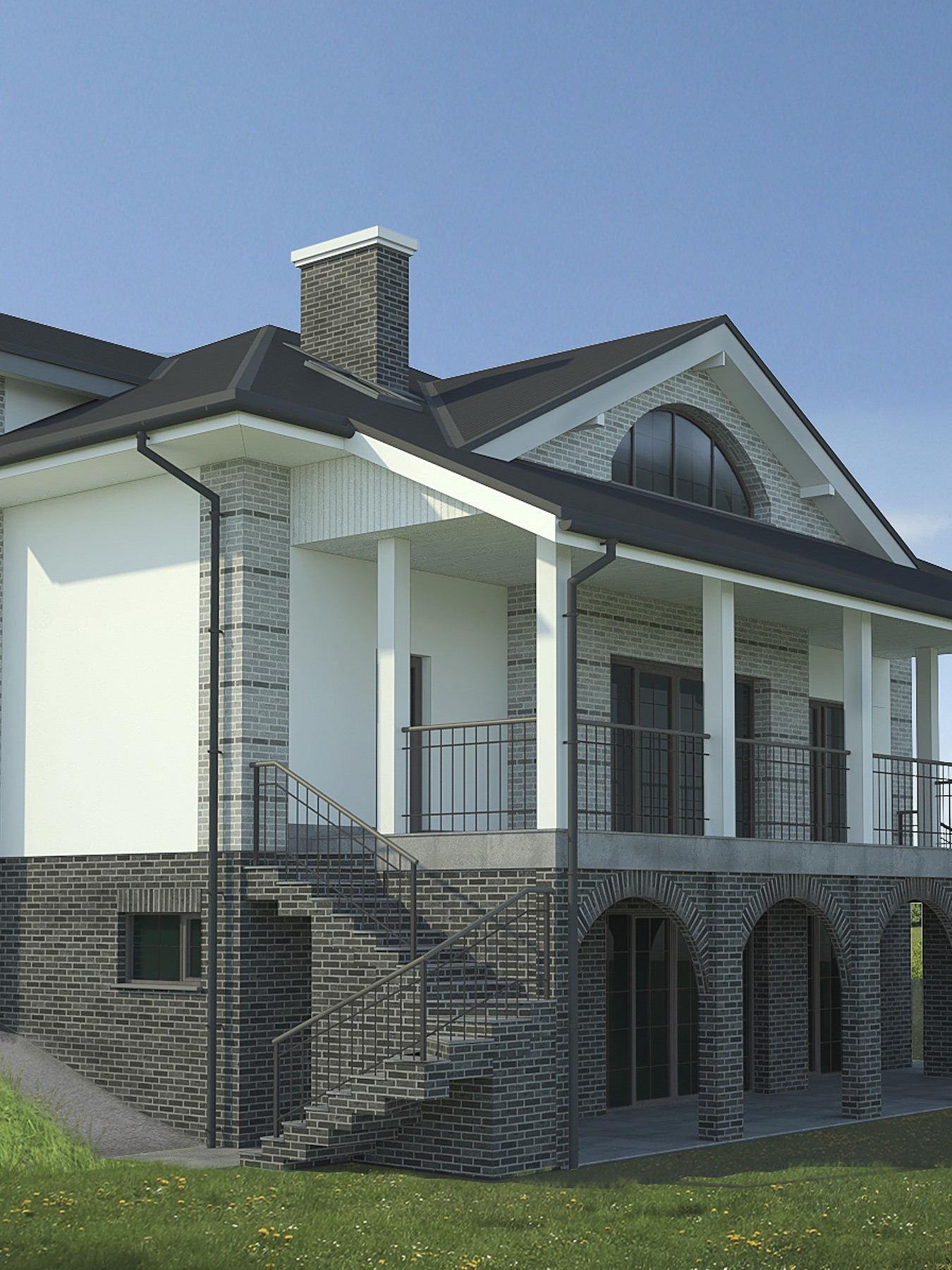 Проект дома Щат, 290 м2