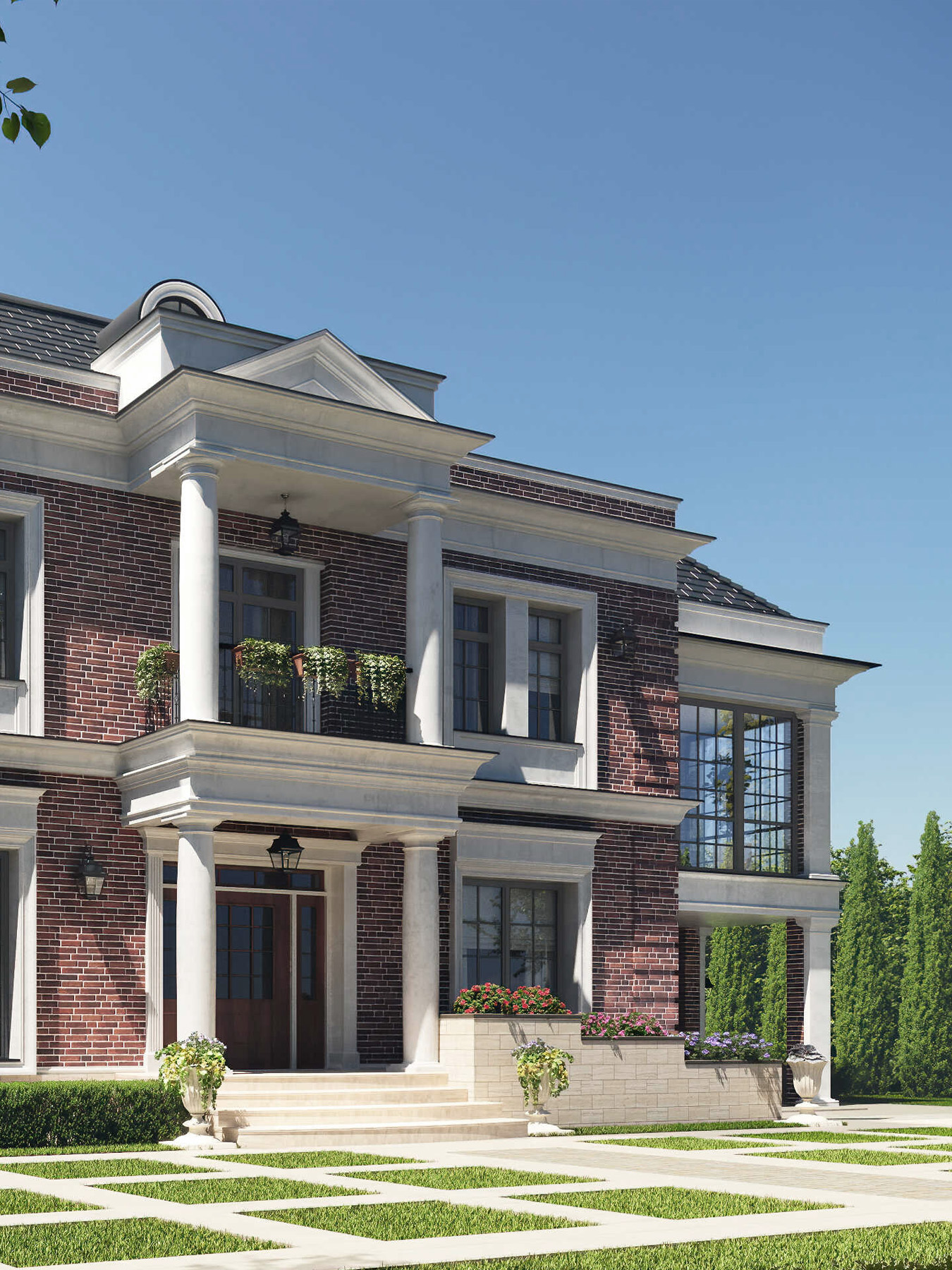 Проект дома Усоя, 355 м2