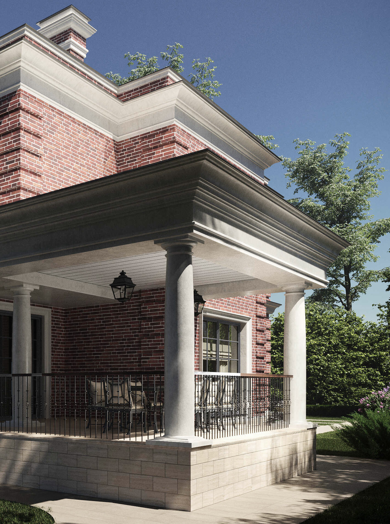 Проект дома Усоя, 355 м2