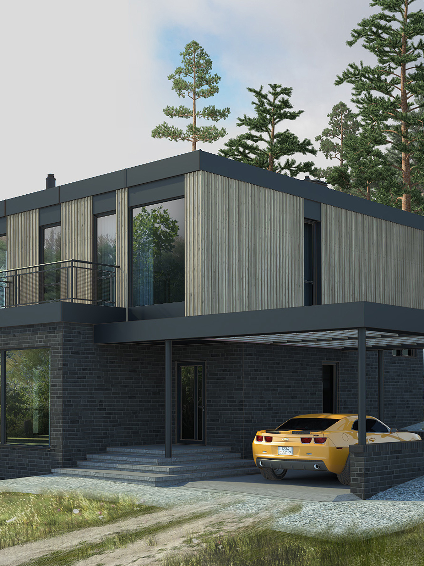 Проект дома Янов, 155 м2