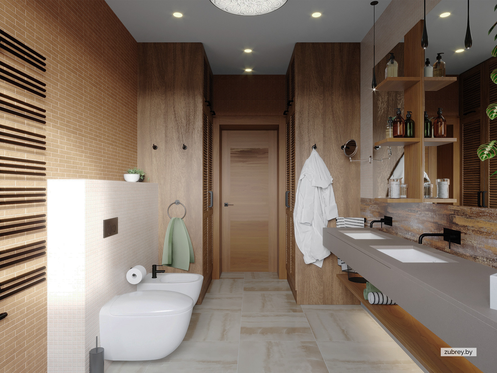 Ванная, 2 этаж