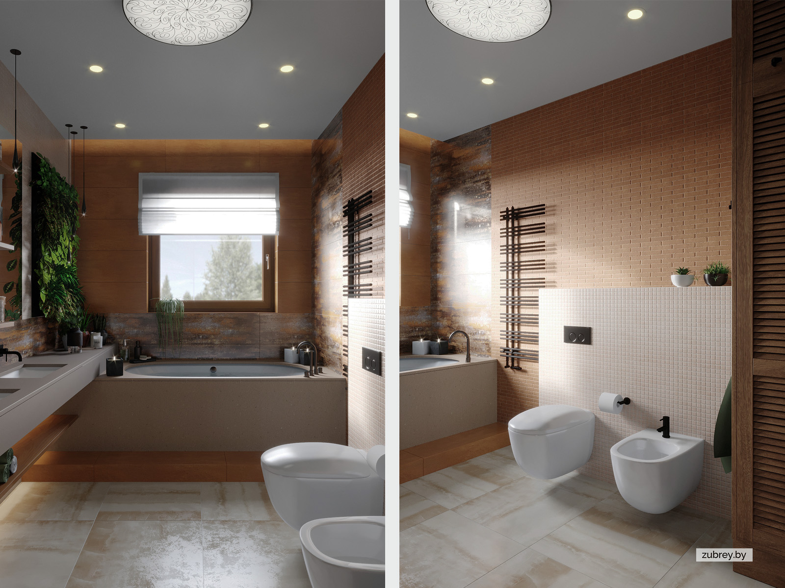 Ванная, 2 этаж